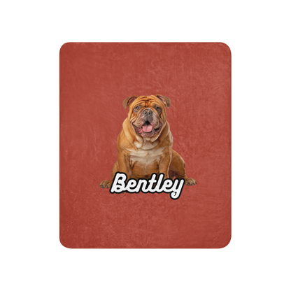 Bentley Paws and Cocoa Blanket