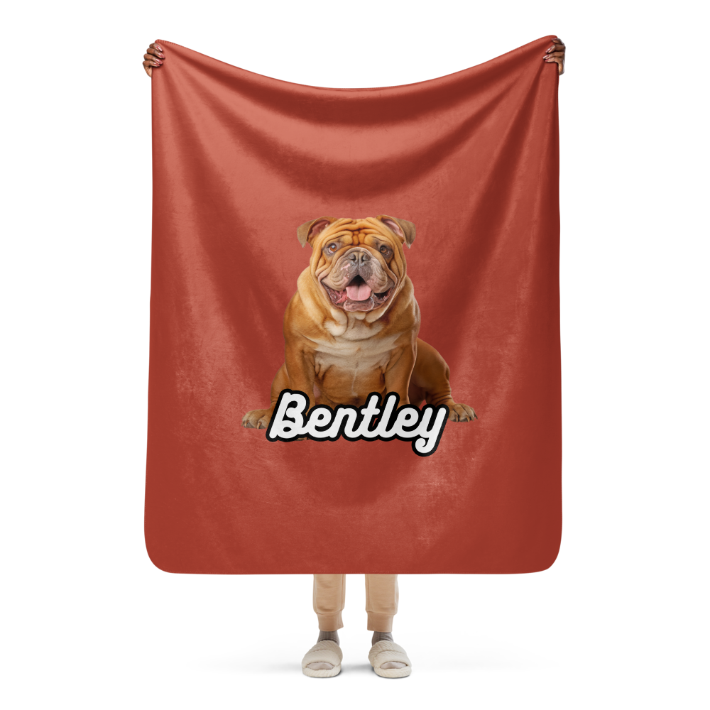 Bentley Paws and Cocoa Blanket