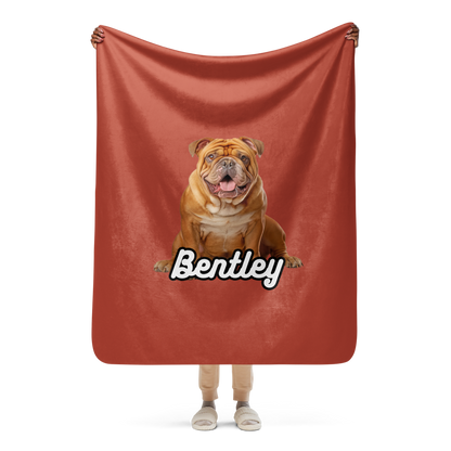 Bentley Paws and Cocoa Blanket