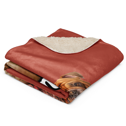 Bentley Paws and Cocoa Blanket