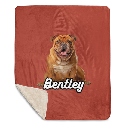 Bentley Paws and Cocoa Blanket