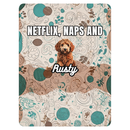 Rusty Sherpa Blanket - Netflix, Naps and