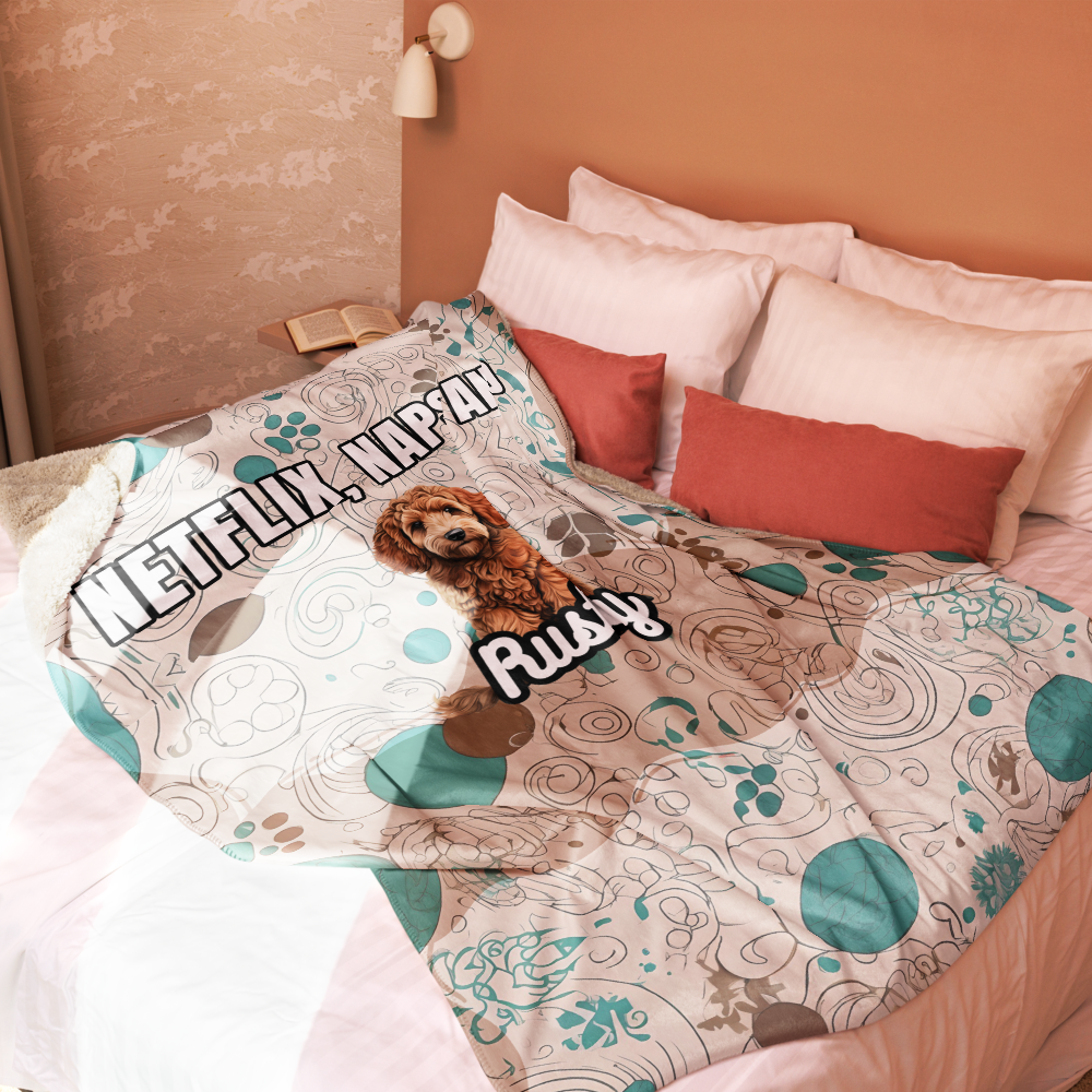 Rusty Sherpa Blanket - Netflix, Naps and