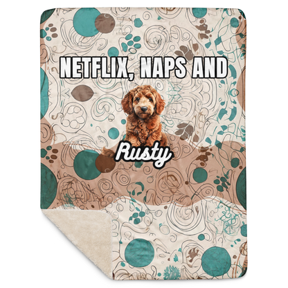 Rusty Sherpa Blanket - Netflix, Naps and
