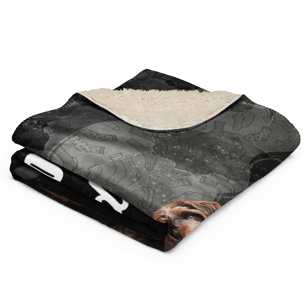 Ollie Sherpa Blanket - This Spot's Taken