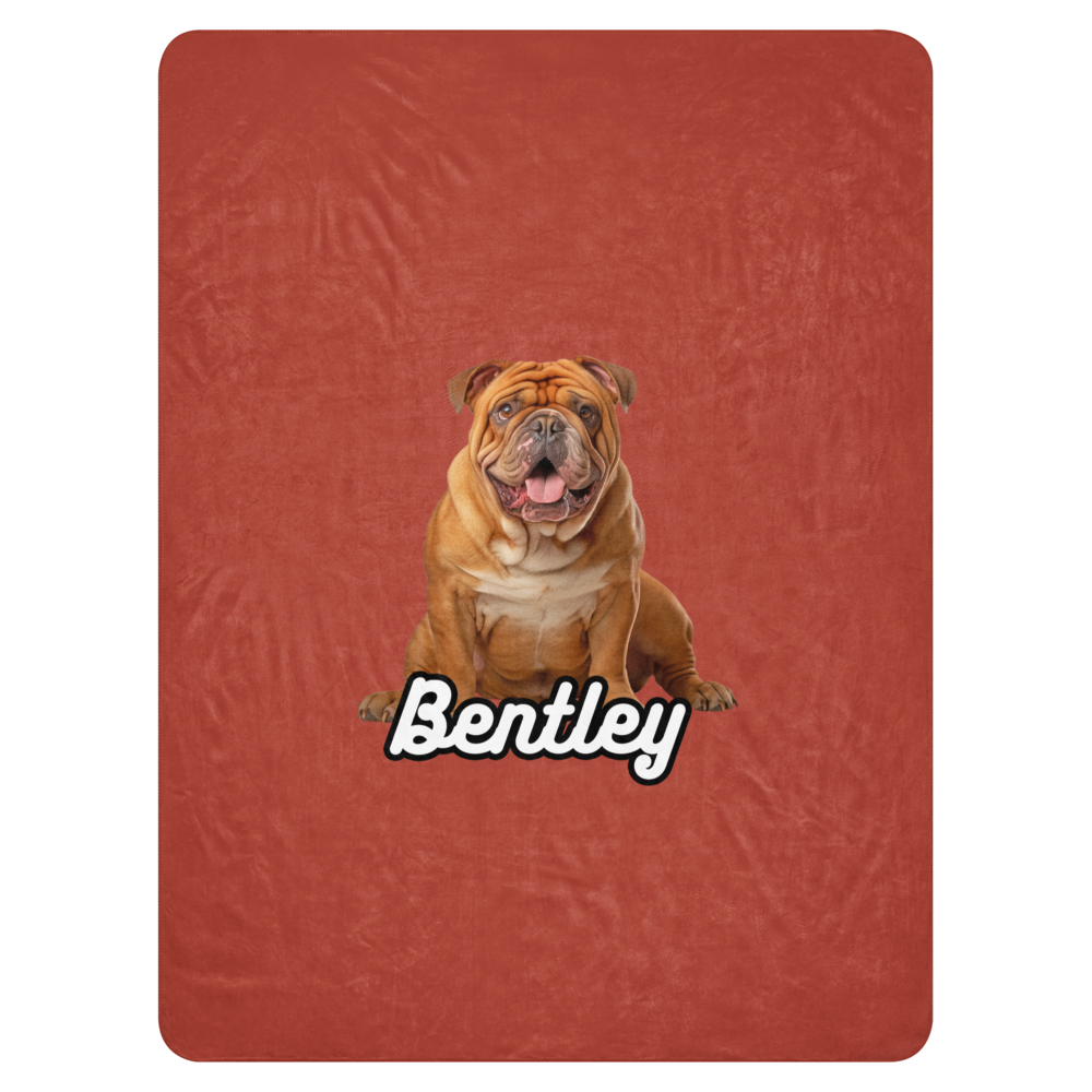 Bentley Paws and Cocoa Blanket