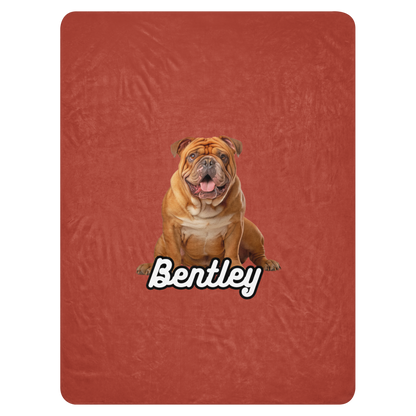 Bentley Paws and Cocoa Blanket