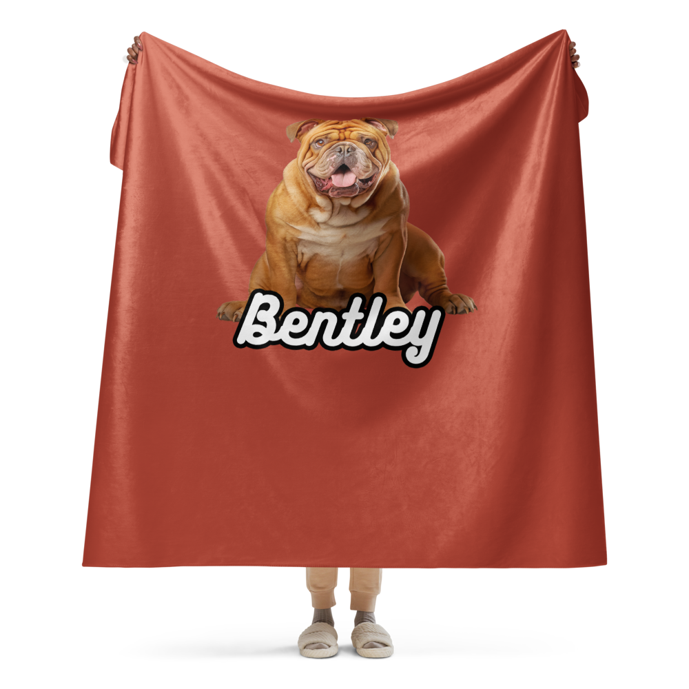 Bentley Paws and Cocoa Blanket