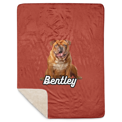 Bentley Paws and Cocoa Blanket