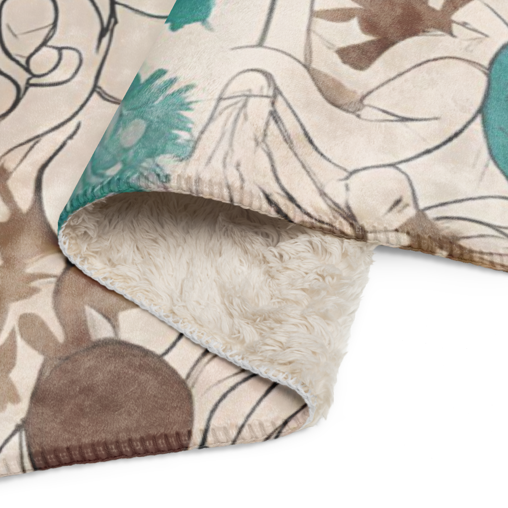 Rusty Sherpa Blanket - Netflix, Naps and