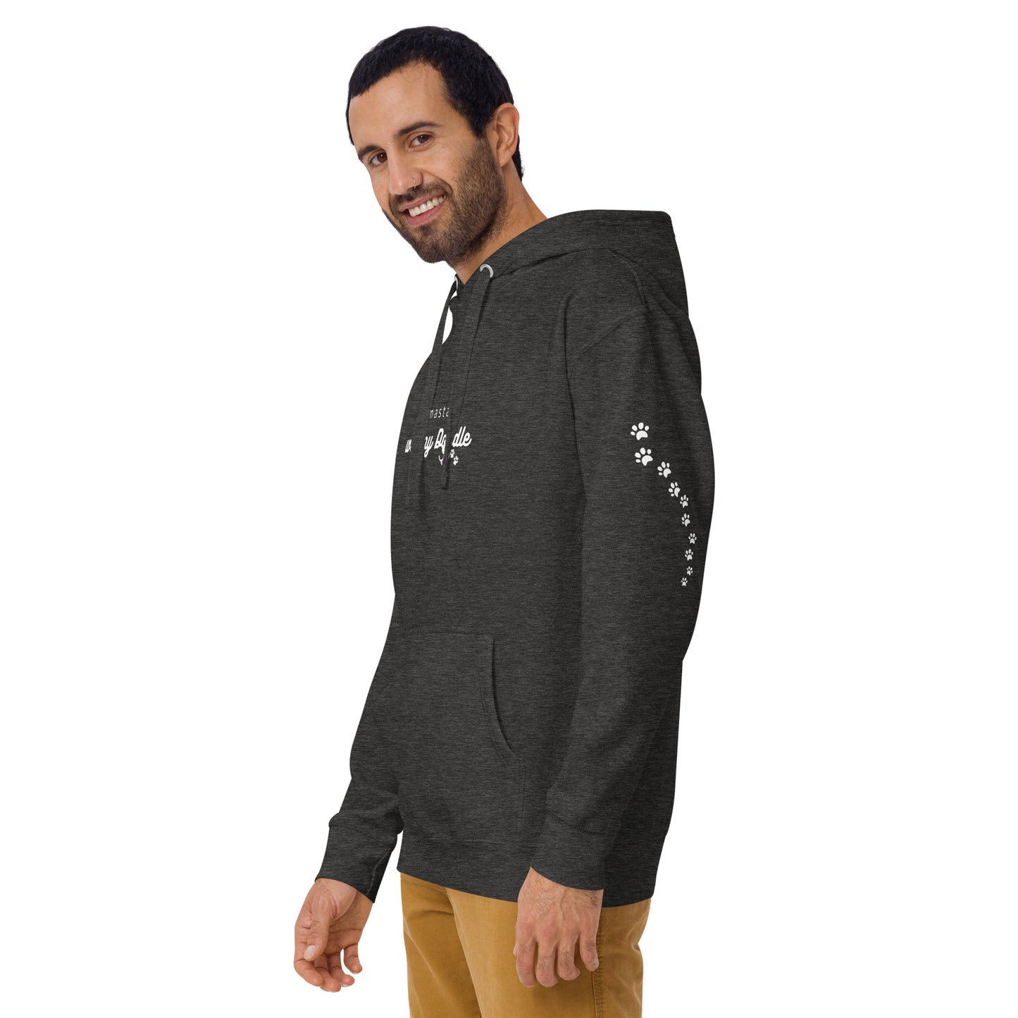 Namaste with My Doodle - Unisex Hoodie Dark