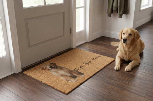Custom Pet Portrait Doormat