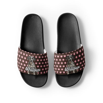 Willow's Polka Dot Custom Pet Photo Slides