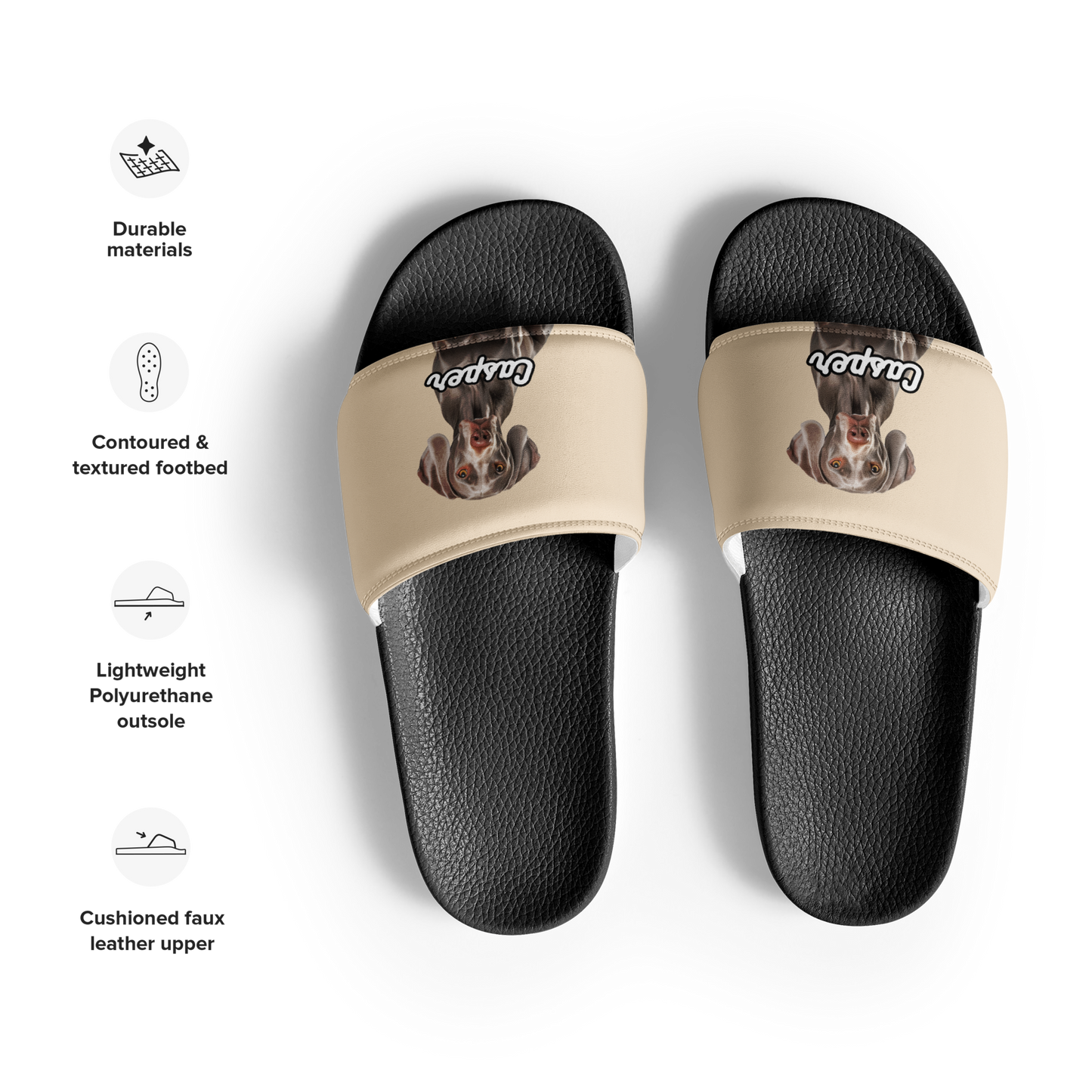 Casper Pumpkin Paws Slides