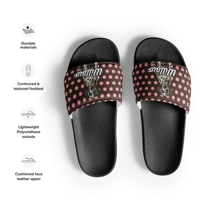 Willow's Polka Dot Custom Pet Photo Slides