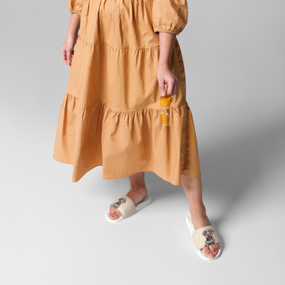 Casper Pumpkin Paws Slides