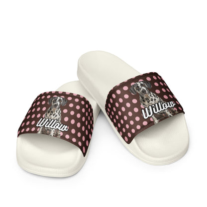 Willow's Polka Dot Custom Pet Photo Slides