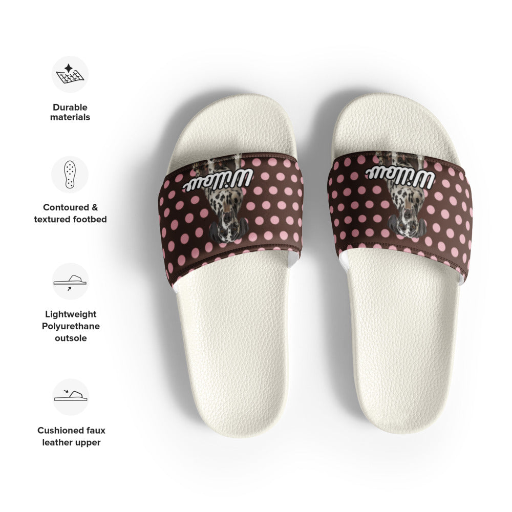 Willow's Polka Dot Custom Pet Photo Slides